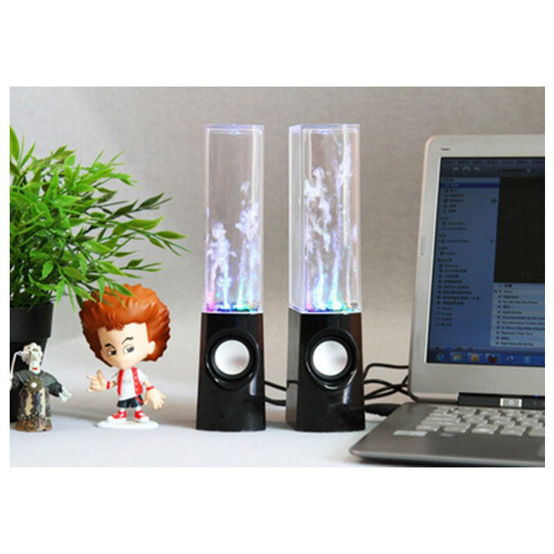 Dancing Water Speaker LED Light Fountain Speaker Family Party